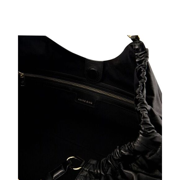 Kate Shopper Bag - Anine Bing - Leather - Black - Picture 4 of 4